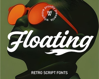 Retro Script Font: Bold Chicano Style Lettering for Tattoos & Branding