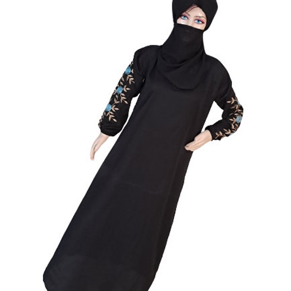 Muslima abaya ou burkha