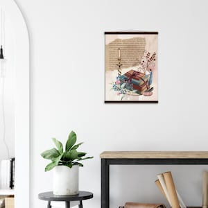 Arte murale vintage "Witchy Rustic Autumn Dark Academia", decorazioni per la casa "Witchy", decorazioni murali "Witchy", decorazioni per la casa vintage, decorazioni rustiche, arte autunnale accogliente