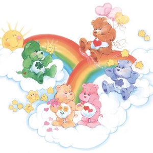 Care Bears Iron on Tee T-shirt Transfer