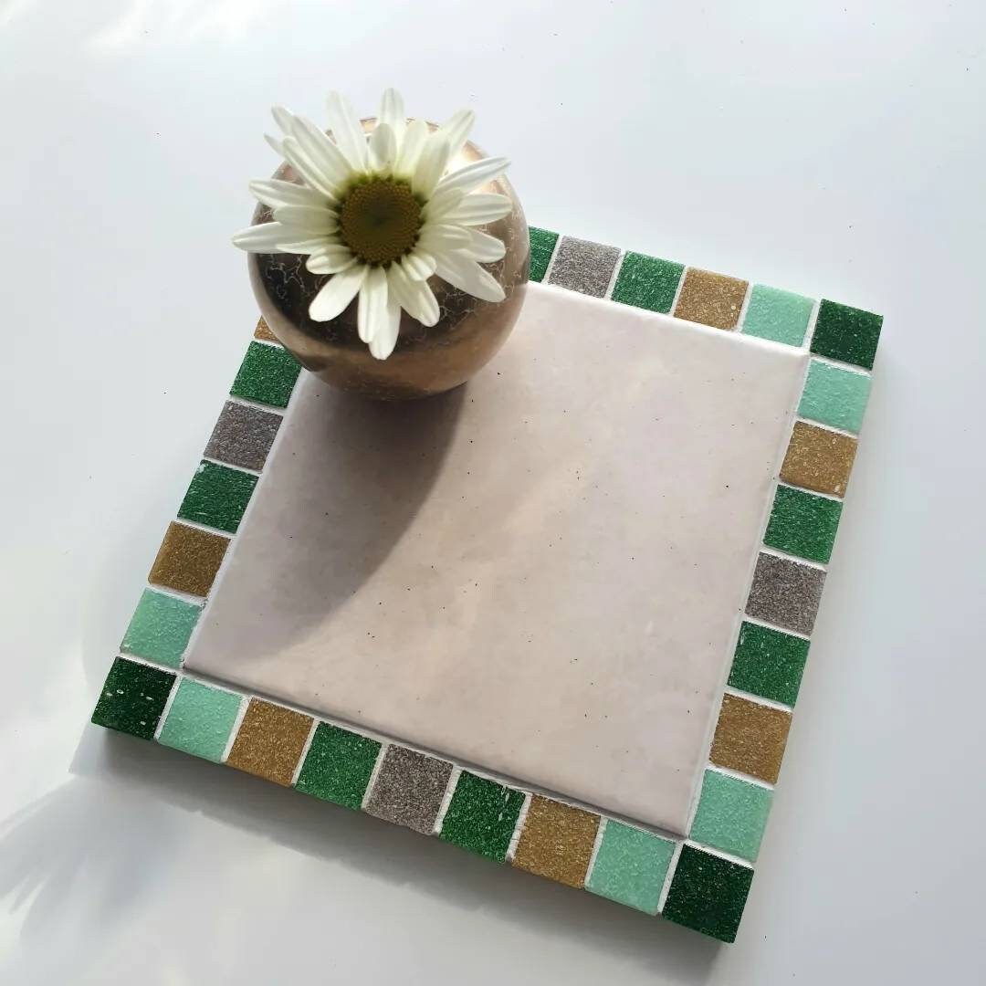 Large Mosaic Pot Stand Etsy