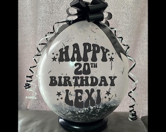 Celebration/Birthday Pop Me money Balloon gift/DIY Kit/custom/personalised. Please READ DECSCRIPTION!