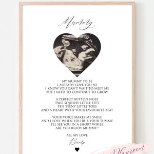 Cartão DIGITAL Mom To Be da Bump, Feliz Dia das Mães Love Bump, Cartão personalizado para a mamãe, Mom To Be Print from Bump, Poema do Dia das Mães