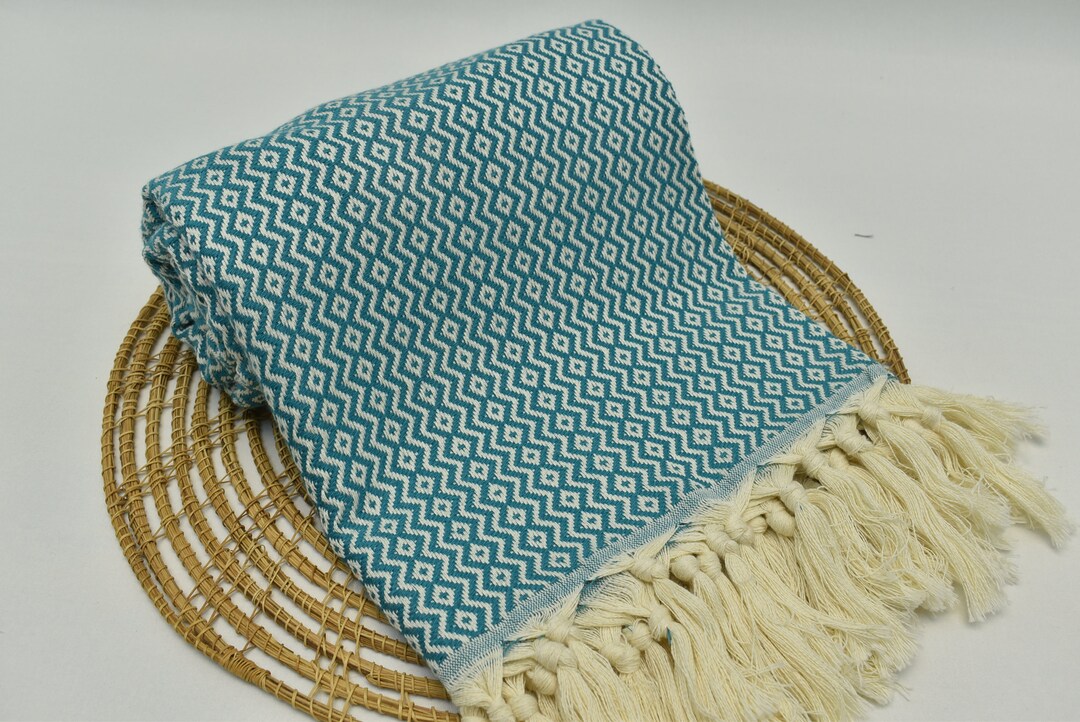 Turkish Peshtemal Bath Towel Organic Cotton Towel Beach Etsy