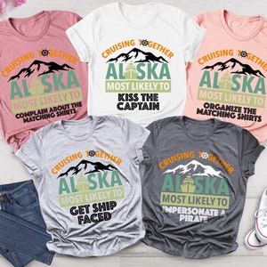 Family Matching Group Cruise Shirt, Most Likely To Matching Cruise Shirt, Alaska Cruise Shirt, Cruise Vacation Shirt