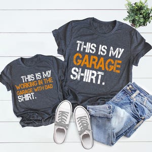 This Is My Working With Dad Shirt, Daddy And Me Shirts, Father And Son Shirts, Dad Son Gift, Gift For Husband image 3