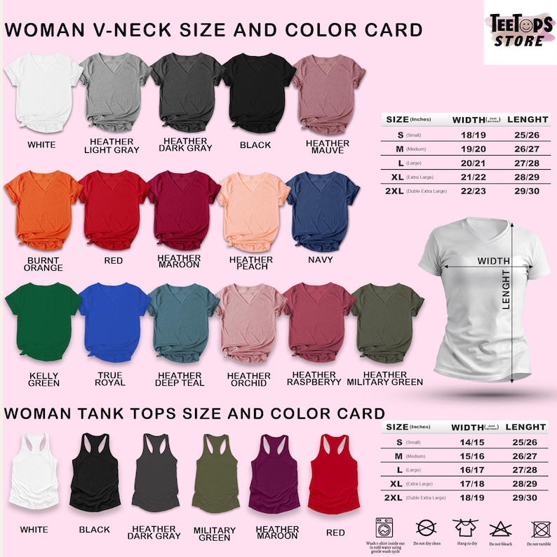 a women's v - neck shirt and color card