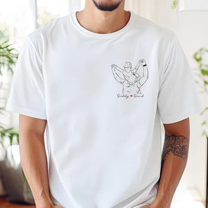 Custom Dad Shirt Portrait From Photo, Father&#39;s Day Shirt, Custom Photo Shirt For Dad, Father&#39;s Day Gift 2025