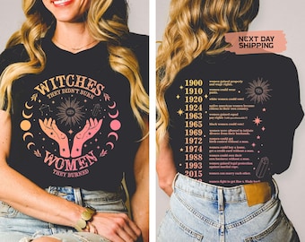 Feminist Witch Shirt: Women's Rights Statement Tee