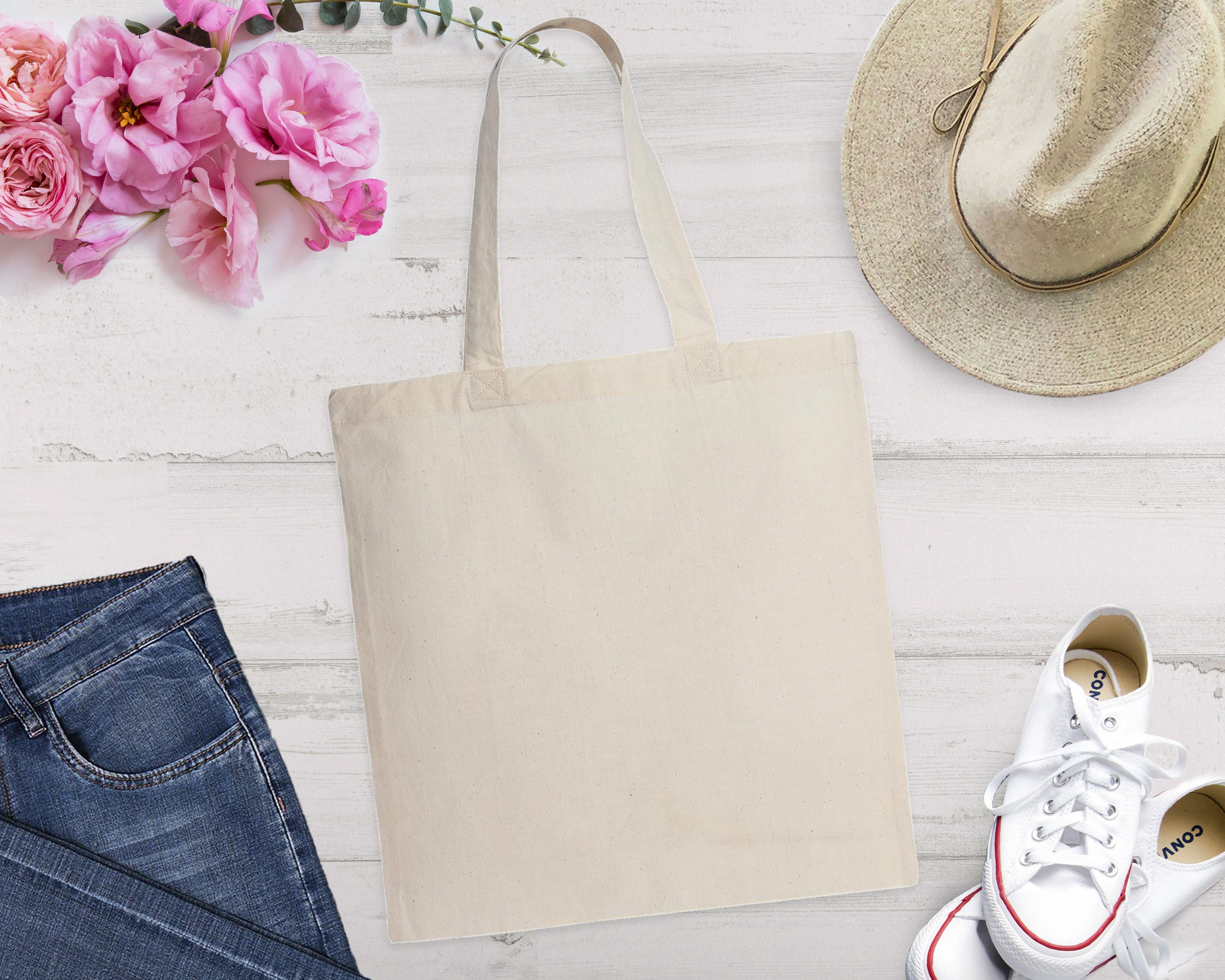 ★TOUT Y EST★ Canvas Basic Messenger Eco Bag AGT202520 5004 Canvas Cotton Tote Bag, Canvas Messenger Bag, Canvas Cotton