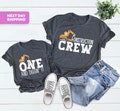 Construction Crew Shirt, Three and Diggin' It, Matching Birthday Shirt, Dad and Mom Diggin' it, Excavator Birthday Shirt, Birthday Crew Tee