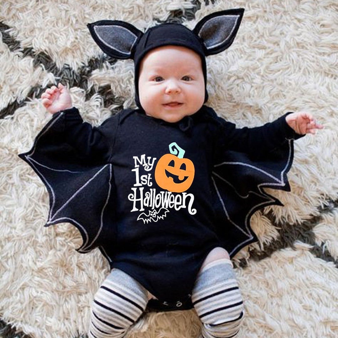Halloween Costume for New Born Baby Boys Girls Bat Halloween Etsy