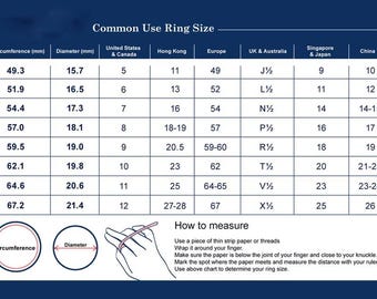 Printable Ring Size Chart|Ring Size Finder|Ring Sizing Guide Tool|International Ring Size Conversion|Toe Ring Size|Instant Easy Download