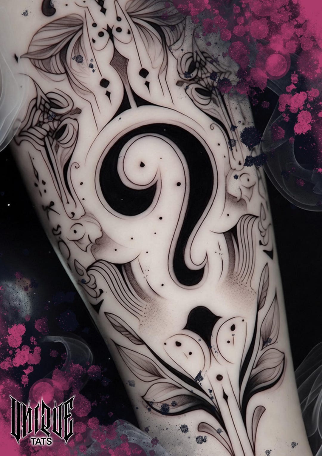 Random Design Tatoo WEEKLY MYSTERIE BOX -1-, 5 Random Tattoo Designs, Unique, Limited ...