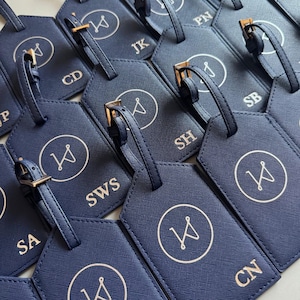 Personalized Leather Passport Holder & Personalized Luggage Tag, Bridesmaid Gifts, Honeymoon gift, Travel Set, Bride, Gifts For Her image 7