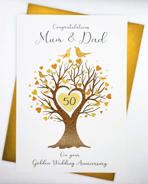 Anniversary Wishes Golden Anniversary Gifts For Parents