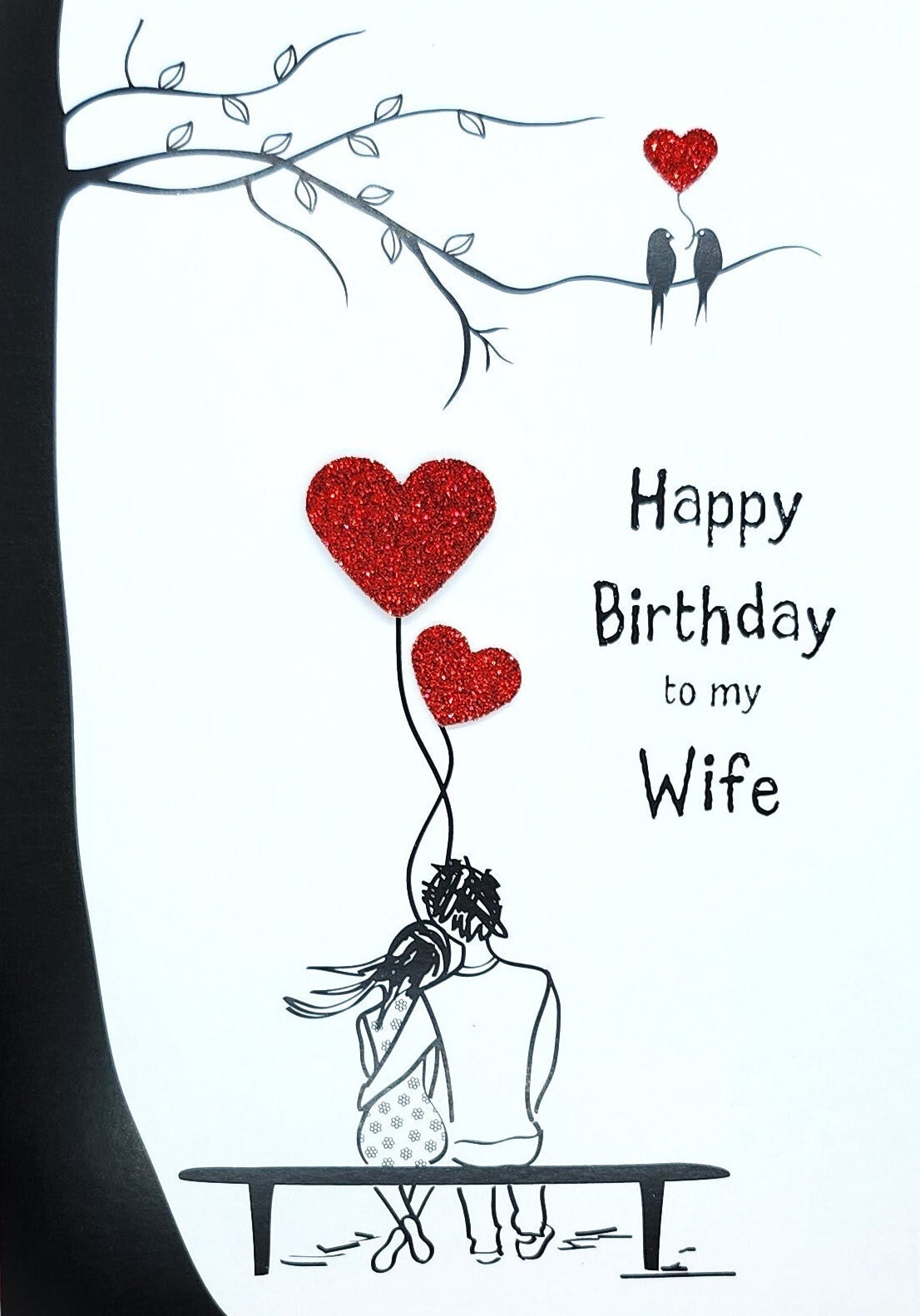 Wife Birthday Card, Sweet Birthday Cards Wife From Hband