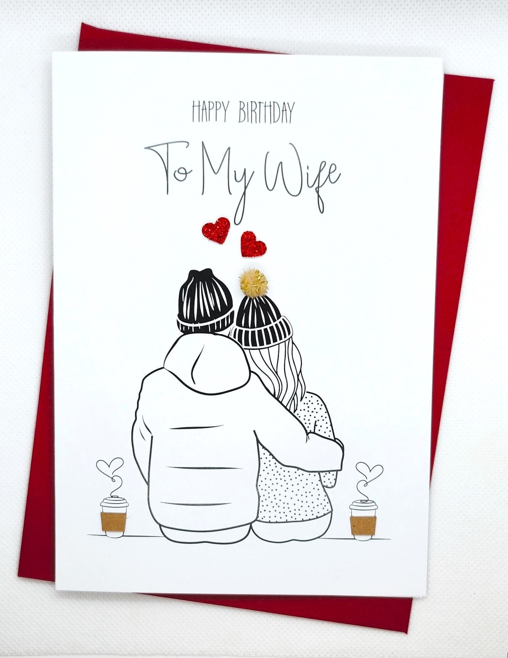 Wife Birthday Card. Incredibly Inspiring, Amazing Wife By Looks Inviting
