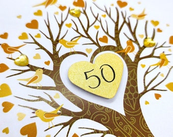 Wedding Anniversary 50 Years Together Golden Marriage Family | Inspire