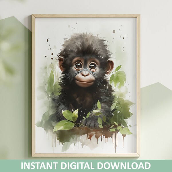 Baby Gorilla - Etsy