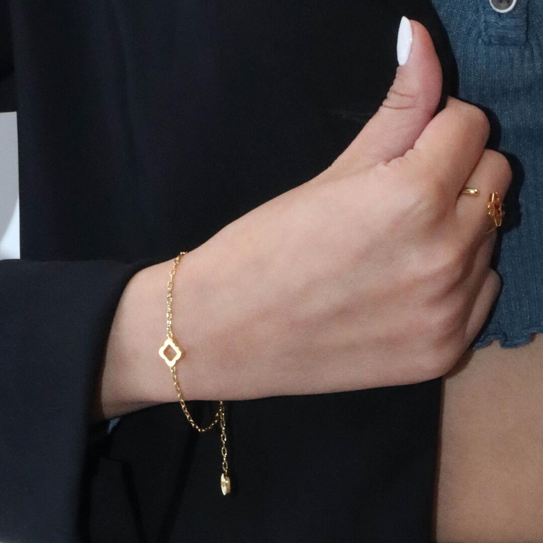 Bracciali Bracciale Iride in Oro 18 Carati Lunghezza: 19 cm Filo o