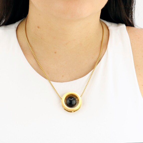 Lucky stone shop necklace