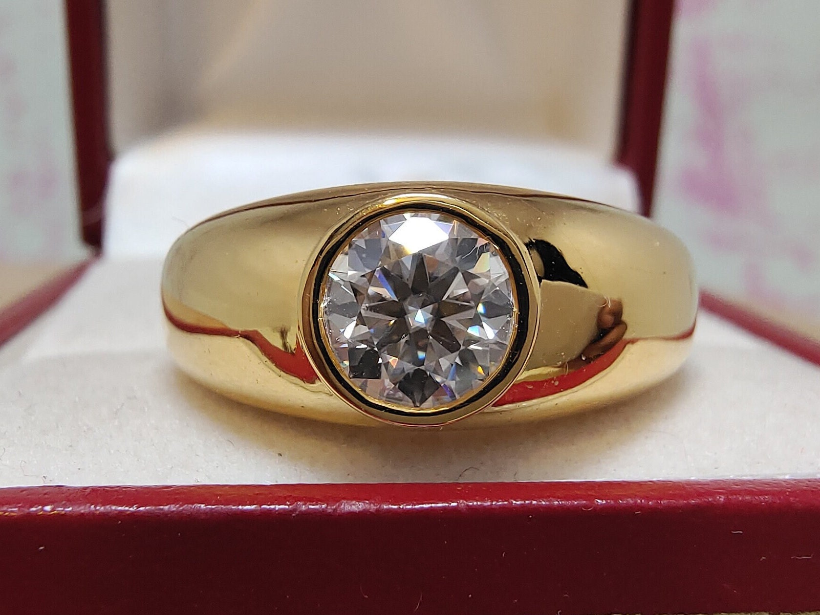 激レア】英国 イギリス ジプシーリング アンティーク 18ct 18金