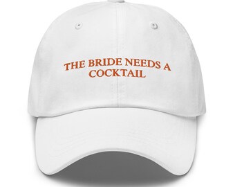 The Bride Needs a Cocktail Cap