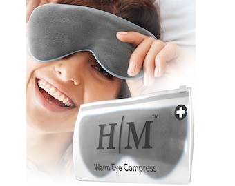 Mikrowellengeeignete Augenmaske, Augenmaske, mikrowellengeeignetes Yoga-Augenkissen, Halos, mikrowellengeeignete Augenmaske, Kopfschmerzlinderung, Migränelinderung