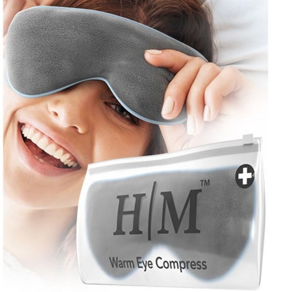 Microwaveable eye mask, Eye Mask, Microwave Heat Pad, Yoga Eye Pillow, Halos microwaveable eye mask, Headache Relief, Migraine Relief