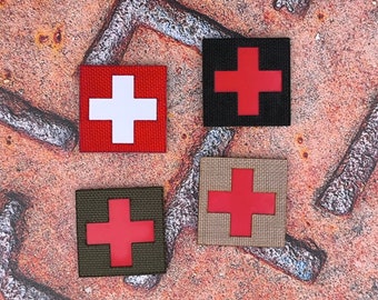 Mini Medical Cross IFAK FirstAid Laser Tiny Patch