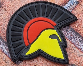 Spartan Helm Krieger Molon Labe PVC Patch