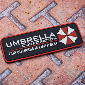 Umbrella Corporation Resident Evil Rubber Patch