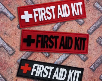 First Aid Kit IFAK Medic Cross PVC Patch