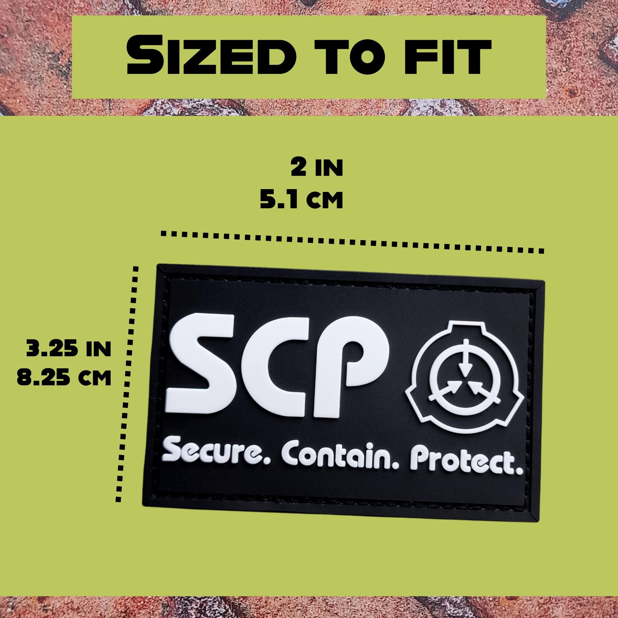 SCP Foundation Secure. Contain. Protect. Glow in the Dark PVC Patch - Etsy