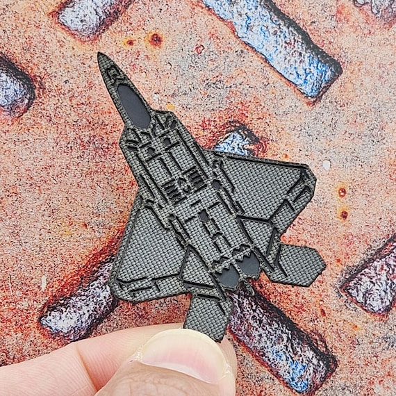 USAF F-22 ラプター レーザーカット ミリタリーパッチ ロッキード