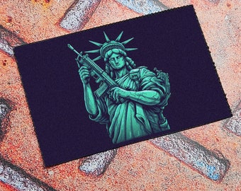 Weaponized Liberty Tactical Battle-Ready Freedom Vinyl Badass Morale Patch