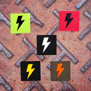 Mini Lightning Bolt Tactical Tiny Ranger Cat Eye Patch