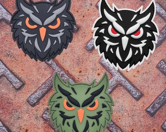 Owl Night Hunter Tactical Morale PVC Patch