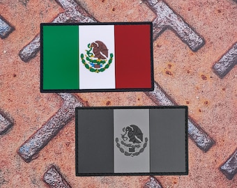 Mexico Flag PVC Patch