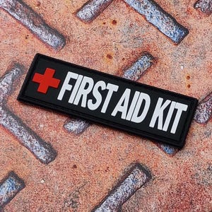 First Aid Kit IFAK Medic Cross PVC Patch