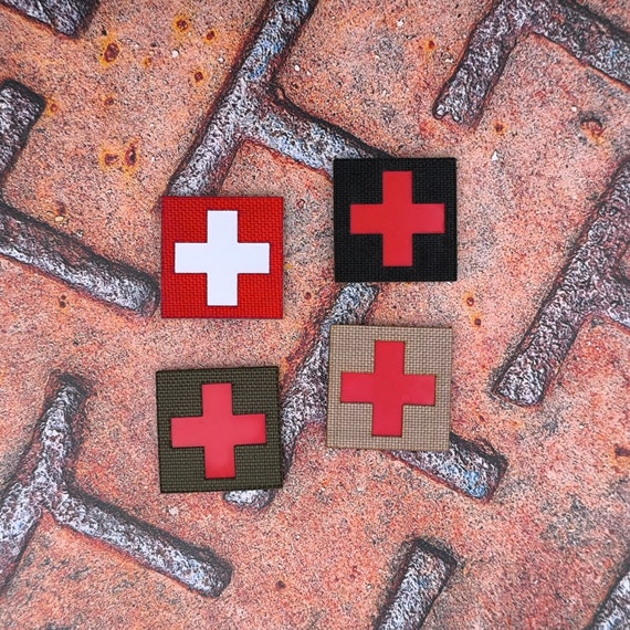 thumbnail interactive-video image 1 of Medical Cross Ifak Firstaid Patch 1 of 13