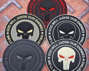 DEVGRU Skull Seals God will judge our enemies Patch