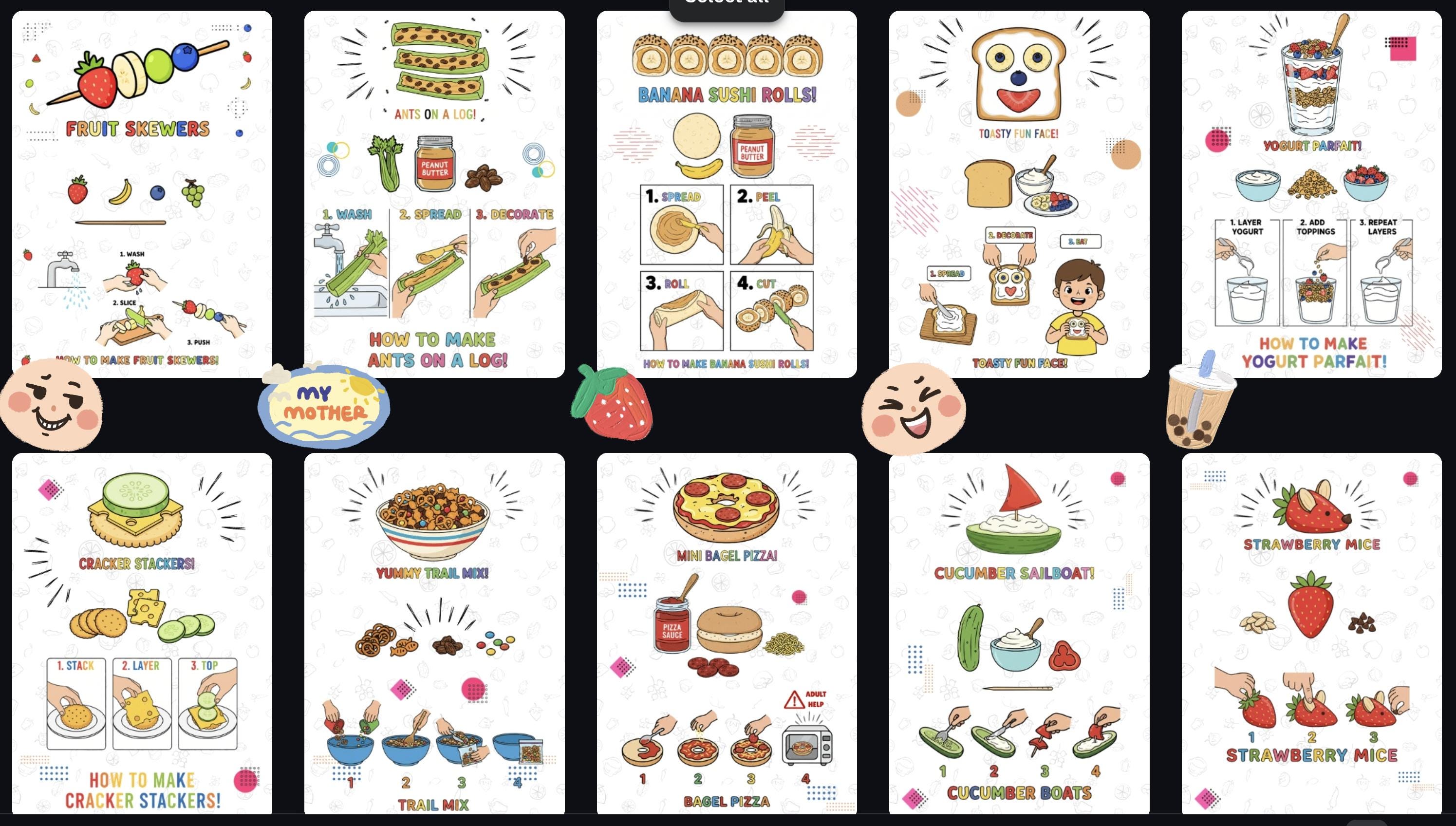 Visual Recipe Cards for Kids • Montessori Kitchen (digital Download) - Etsy