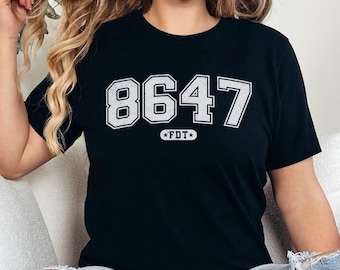 86 47 Anti Trump Shirt: Subtle FDT Anti MAGA Tee