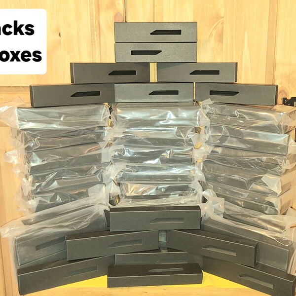 144 Pen Box/ Cases/pen making/Quality Storage Brand new in packs of 4 total 36 Brand New packs.