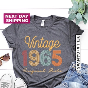 Vintage 1965 Birthday Shirt: 60th Birthday Gift