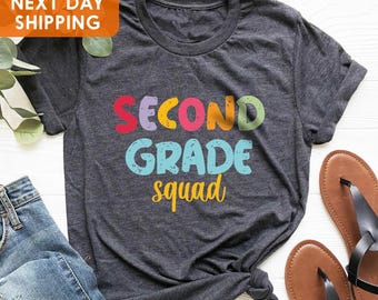 Teacher Squad Shirt: Grade Team Back to School Tee