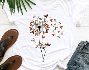 Chicken Lover Shirt: Dandelion Farm Life Tee