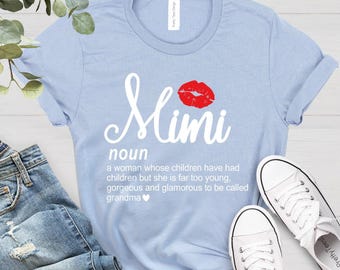 Funny Mimi Definition T-Shirt - Gift for Grandma